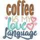 Coffee Word Art Set 3 Machine Embroidery Designs by JuJu
