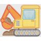 Construction Zone Machine Embroidery Designs by JuJu