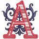 Corinthia Monogram Digital Embroidery Machine Designs by JuJu