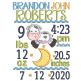 Cow Moon Birth Announcement Template Machine Embroidery Designs by JuJu