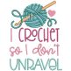 Crochet Word Art 2 | Machine Embroidery Designs by JuJu