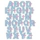 Cross Applique Alphabet | Machine Embroidery Designs by JuJu