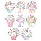 Cupcake Doodles Machine Embroidery Designs By JuJu