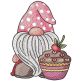 Cupcake Gnome | Machine Embroidery Designs by JuJu