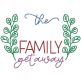 Customizable Family Signs 2 | Machine Embroidery Designs by JuJu