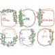 Customizable Quilt Labels 2 | Machine Embroidery Designs by JuJu