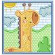 Cute Animal Squares 1 Digital Embroidery Designs by JuJu