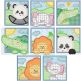 Cute Animal Squares 2 Digital Embroidery Designs by JuJu