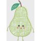 Cute Fruits And Veggies Applique Machine Embroidery Designs by JuJu 