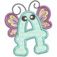 Cute Little Bug Alphabet | Machine Embroidery Designs by JuJu