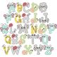Cute Little Bug Alphabet | Machine Embroidery Designs by JuJu