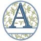 Daphne Monogram | Machine Embroidery Designs by JuJu