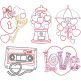 Delightful Valentines Digital Embroidery Designs by JuJu