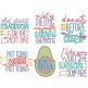 Diet Word Art 2 | Machine Embroidery Designs by JuJu