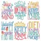 Diet Word Art