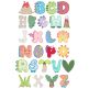 Dino Applique Alphabet Machine Embroidery Designs By JuJu
