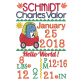 Dino Birth Announcement Template Machine Embroidery Designs by JuJu