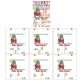 Dino Birth Announcement Template Machine Embroidery Designs by JuJu