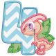 Dino Numbers Applique Machine Embroidery Designs By JuJu