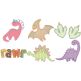 Dinosaur Applique 1 | Machine Embroidery Designs by JuJu