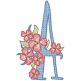 Dogwood Alphabet | Machine Embroidery Designs by JuJu
