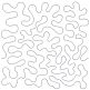 Big Stipple End-to-End Quilting | Machine Embroidery Designs by JuJu
