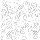 Celtic Twist End-to-End Quilting Design | Machine Embroidery Designs by JuJu