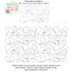 Dinosaurs End-to-End Quilting | Machine Embroidery Designs by JuJu