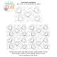 Echoing Hearts End-to-End Quilting Design | Machine Embroidery Designs by JuJu