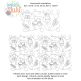 Farm Barn Windmill Wheat Tractor End-to-End Quilting Design | Machine Embroidery Designs by JuJu