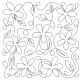 Flowers and Loops End-to-End Quilting | Machine Embroidery Designs by JuJu
