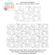 Hearts and Curls End-to-End Quilting | Machine Embroidery Designs by JuJu