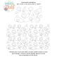 Hexagon Stipple End-to-End Quilting | Machine Embroidery Designs by JuJu