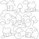 Home Sweet Home End-to-End Quilting | Machine Embroidery Designs by JuJu