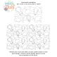 Hot Air Balloons Clouds End-to-End Quilting Design | Machine Embroidery Designs by JuJu