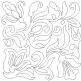Iris End-to-End Quilting Design | Machine Embroidery Designs by JuJu