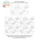 Jack-o-lanterns 2 End-to-End Quilting | Machine Embroidery Designs by JuJu