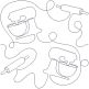 Kitchen 2 End-to-End Quilting | Machine Embroidery Designs by JuJu