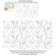 Moose and Trees End-to-End Quilting | Machine Embroidery Designs by JuJu