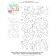 Mustaches End-to-End Quilting Embroidery Design | Machine Embroidery Designs by JuJu