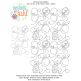 Retro Fruits With Loops End-to-End Quilting Design | Machine Embroidery Designs by JuJu