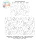Retro Fruits With Loops End-to-End Quilting Design | Machine Embroidery Designs by JuJu
