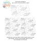 Sea Turtles End-to-End Quilting | Machine Embroidery Designs by JuJu