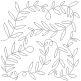 Simple Laurel End-to-End Quilting | Machine Embroidery Designs by JuJu