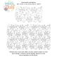 Snowflake Flurry End-to-End Quilting Design | Machine Embroidery Designs by JuJu