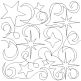Starry Night End-to-End Quilting Design | Machine Embroidery Designs by JuJu