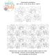 Swirly Fans 1 End-to-End Quilting Design | Machine Embroidery Designs by JuJu