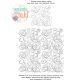 Swirly Flower Hearts End-to-End Quilting | Machine Embroidery Designs by JuJu