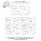 Turkey Day 2 End to End Quilting Digital Machine Embroidery Designs by JuJu 