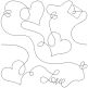 Valentines 1 End-to-End Quilting | Machine Embroidery Designs by JuJu